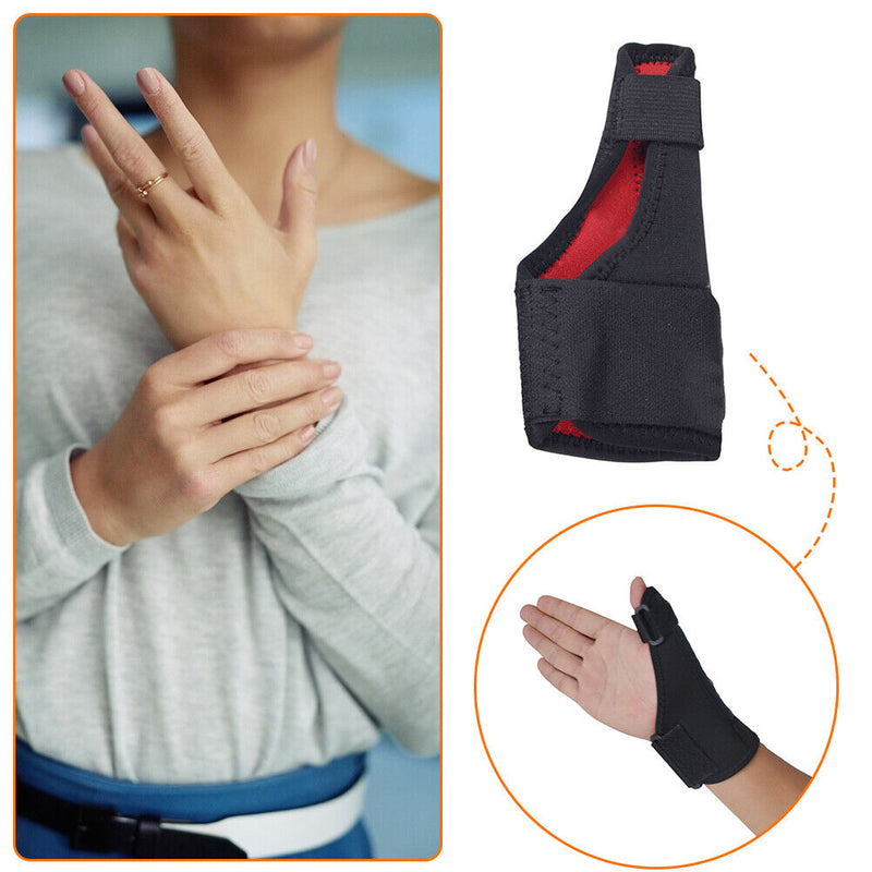 Arthritis Carpal Wristband Wrist Thumb Hand Support Protector Finger Brace