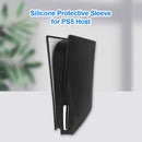 Silicone Dustproof Protective Housing Cover for PS5 (Optical Drive Black) Newly