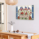 #A Nordic Badge Oil Paint By Number DIY Wall Art Picture Craft Home Decoration