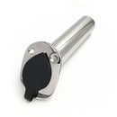 Yacht Fishing Rod Socket 30 Degree Lock Yacht Pole Rack Detachable for All
