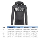 Men Teenager Boy Long-Sleeves Letters Print Hoodie Sweatershirt (Grey 2XL)
