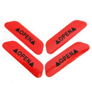 4pcs Car OPEN Reflective Tapes Warning Mark Open Car Door Stickers (Red)