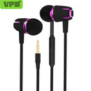 Music with Microphone In-Ear Earbuds Stereo Earphone Headset Sports Headphones