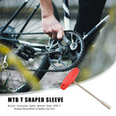 Bike Concealed Spoke Wrench T Shaped Sleeve Built-in Spoke Cap Tool (5.5mm)