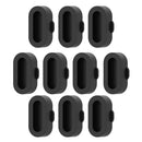 #A 10pcs Charger Case Silicone Charger Protector Cap Anti-dust Cover Cap for V