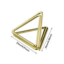 Place Card Holder 24 Pack Picture Display Table Number Stands - Triangle