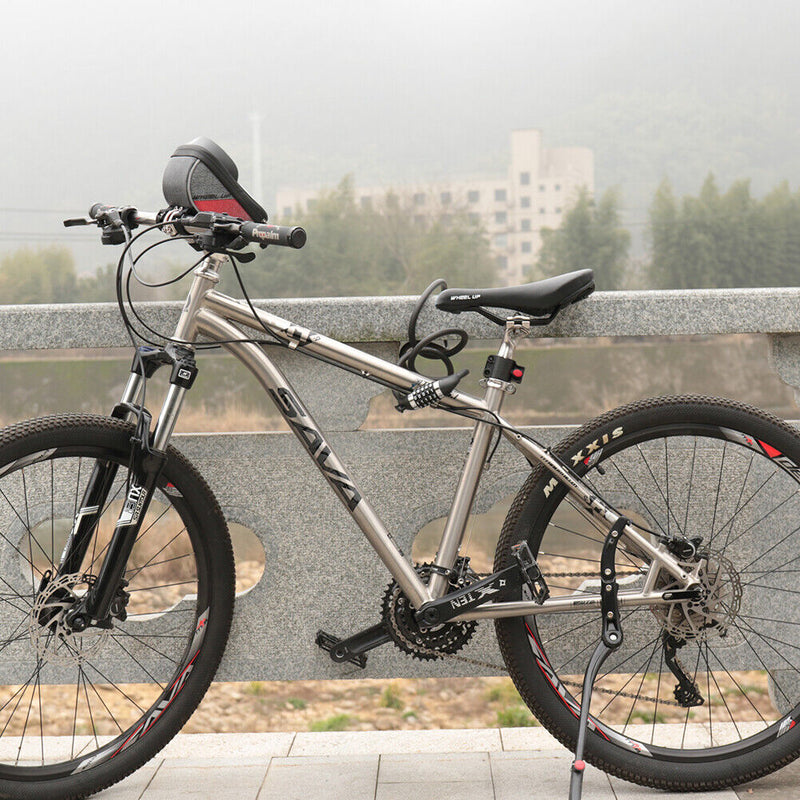 WHEEL UP Steel Cable Security Anti Theft Lock MTB Bicycle Padlock Bike Equipment