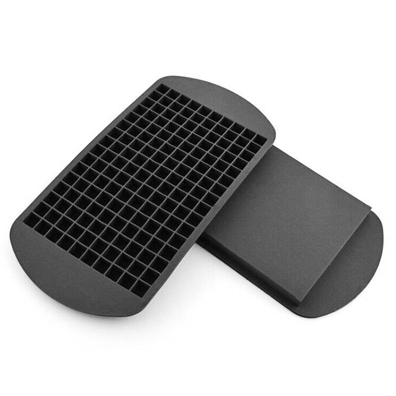 Silicone Mini Ice Cube Trays, 160 Grid Ice Molds, for Chilling Whiskey Cocktail