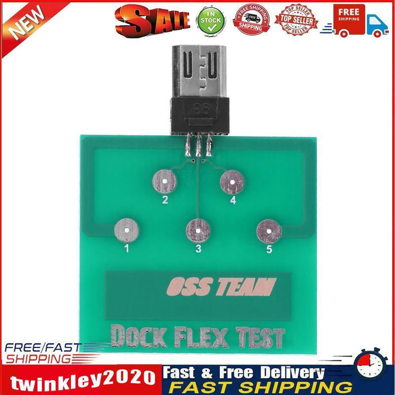 Mobile Phone Battery Power Charging Dock Flex Test Repair Tool(Micro) Newly