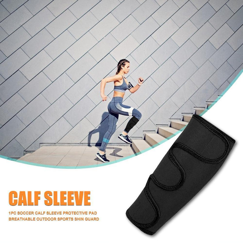 1pc Climbing Calf Sleeve Protective Pad Leg Protector Brace Cycling Shin Gu