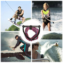 Water Ski Rope for Wakeboard Kneeboard Boating 4-Section Watersports Safe Leash