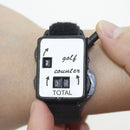 Manual Counting Outdoor Golf Club Stroke Score Counter with Wristband Band