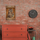 Coffee Cat Retro Metal Plate Tin Sign for Bar Pub Club Cafe Wall Art Decor