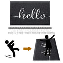 Washable Polyester Carpets - Entering Door Welcome Mat Non-Slip Pads (01)