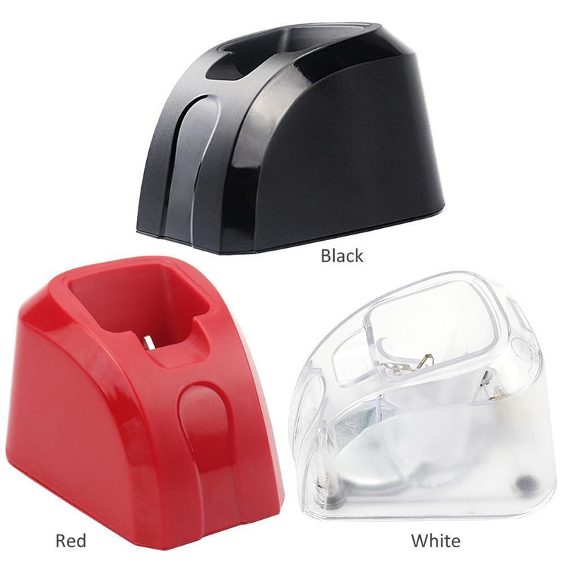 Hair Clipper Stereo Charger Fast Charger Clipper Stand Haircut Tool (Red)