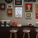 Chicken Eggs Letter Metal Plate Poster Bar Pub Tin Plates Painting Wall Signs