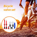 Bike Tubeless Presta Valve Set Bike CNC Machined Anodized Tool (60mm Red) Newly