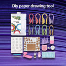 21pcs Handmade DIY Quilled Paper Beginner Set Craft Quilling Tool Paper Decor