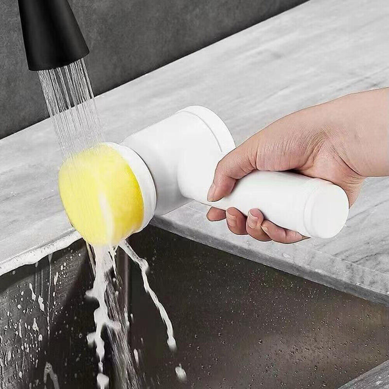#A Multifunction Rechargeable Cleaning Brush Waterproof for Household Washing To