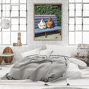 Chicken Chair Canvas Painted Oil Paint By Numbers Wall Art Modern Bedroom Decor