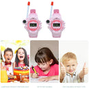 2pcs Watch Wireless Walkie Talkie Long Distance Call Kids Toys (Pink) Newly