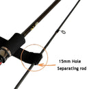Demiawaking 2pcs/set for fishing rod, protective cap for fishing rod and peach, Schw