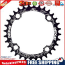 32T Bicycle Positive Negative Tooth Disc Single-disk Cycling Parts (Black)