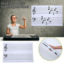 Lightweight Teaching Board Staff Whiteboard Musical Note Whiteboard _