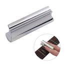 Portable Zinc Alloy Solid Guitar Slide Tone Bar for Folk Electric Guitars S