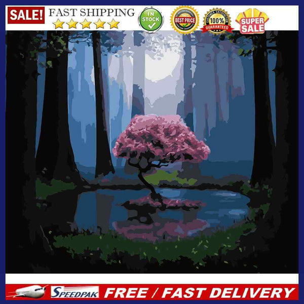 1 Set Acrylic Drawing On Canvas Wall Art DIY Oil Painting Home Decor Craft
