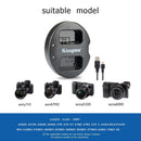 Goodbenemall KingMa NP-FW50 Dual Slot Micro USB Charger Action Cameras for Sony