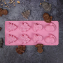 Mold Baking Mold Chocolate Santa Claus Christmas Mold Cake Mold Christmas Tree