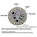 12W Circle Light Remote Control LED Panel Round Solar Lighting Lamp Board Newly