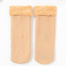 Women Men Warm Thickening Solid Thermal Snow Winter Unisex Seamless Floor Socks