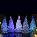 Gift Table Light Decoration LED Changing Lamp Christmas Trees Icy Crystal