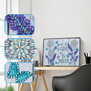 5D Diamond Painting DIY Flower Letters Partial Special Shape Drill (X062) Newly
