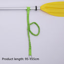 2pFishing Rod Pole Coiled Lanyard Cord Tie Rope Rowing Boat Accessory Green