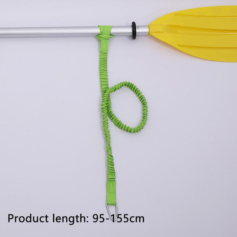2pFishing Rod Pole Coiled Lanyard Cord Tie Rope Rowing Boat Accessory Green