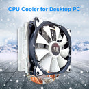SNOWMAN MT6 12cm CPU Cooler Fan 6 Heat Pipes 4 Pin Heatsink (Single Fan) Newly