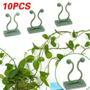 10x Invisible Plants Climbing Wall Sticky Hooks/Vines Clips Fixing Fixture G4T9