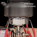 SOTO Gas Stove Windshield with Rack Bracket for Camping Hiking Picnic (C) Newly