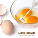 Automatic Electric Milk Frother Egg Beater Foam Coffee Chocolate Maker Whis