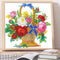 5D DIY Special Shaped Diamond Painting Flower Basketball Cross Stitch Home Decor Kit