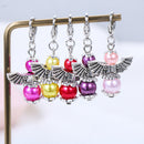 Angel Crochet Stitch Lock Knitting Stitch Markers Locking Stitch Markers