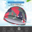 #A Camouflage Cycling Cap Men Women Breathable Bike Hat Sweat Wicking Moisture