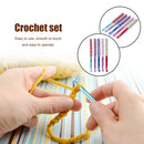 Sewing Hand Crochet Hook Set for Household Sweater Weave Knitting Needles Tool
