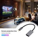 Type-C To HDMI-compatible Adapter Cable Android Phone Screen Projection Portable