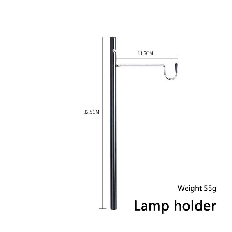 #A ShineTrip Lightweight Camping Cookware Hanging Rack Shelf Picnic Pot Pan Hang