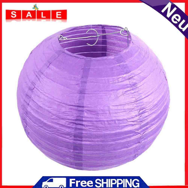 6"" Round Paper Lantern DIY Paper Ball Lamp for Wedding Party Holiday Decor