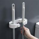 Storage Rack Self Adhesive Brush Hook Mop Holder Broom Hanger Broom Organizer